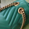 Gucci GG Marmont matelasse 22cm mini bag 446744 Green