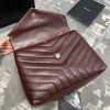 YSL LOULOU MEDIUM 31cm Burgundy