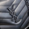 YSL LOULOU BAG MEDIUM SIZE 31cm ALL BLACK