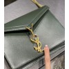 YSL CASSANDRA Green&Red 22cm