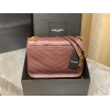 YSL NIKI Chain Bag 22cm&28cm Burgundy