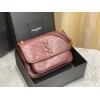 YSL NIKI Chain Bag 22cm&28cm Burgundy