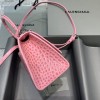 Balenciaga Hourglass S&XS Size Bag in Pink