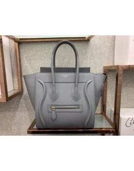 Celine Micro Luggage Bag 26cm Grey