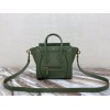 Celine Nano Luggage Bag 20cm Green