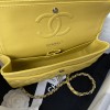  C-C Classic Flap Bag  Medium Size Caviar Leather
