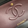  C-C CF Bag  Medium Lambskin Leather in Gold Hardware
