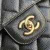  C-C CF Bag  Jumbo 30cm Caviar Leather in Gold Hardware