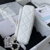 C-C CF Shoulder Bag AS2798 white&black