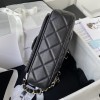 C-C CF Shoulder Bag AS2798 white&black