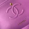 C-C CF 25cm Lambskin Purple Bag