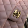 C-C CF 25cm Lambskin Pink Bag