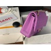 C-C CF 25cm Lambskin Purple Bag