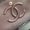  C-C CF Bag  Medium Lambskin Leather in Silver Hardware