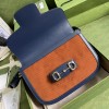 Gucci 1955 Horsebit Bag Blue