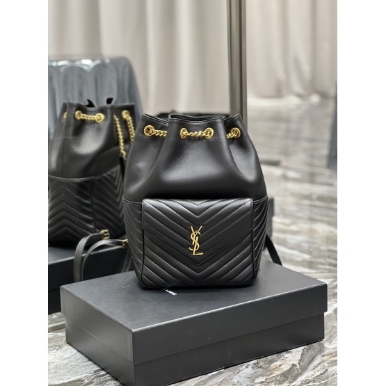 YSL Joe Backpack Black&White