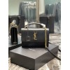 YSL Sunset Medium 25cm Black