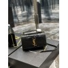 YSL Sunset Croc WOC 19cm Black