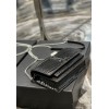 YSL Sunset Croc WOC 19cm Black