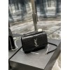 YSL Sunset Croc WOC 19cm Black