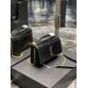 YSL Sunset Croc WOC 19cm Black