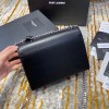 YSL Sunset Small 22cm Black