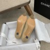 C-C Heels Beige&white&Black