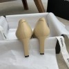 C-C Heels Beige&white&Black