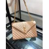 YSL Envelop Large Bag in Beige