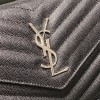 YSL Monogram College Silver&Gold Hardware