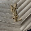 YSL Monogram College Beige