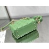 Dior Mini Lady Dior Bag Green 17cm
