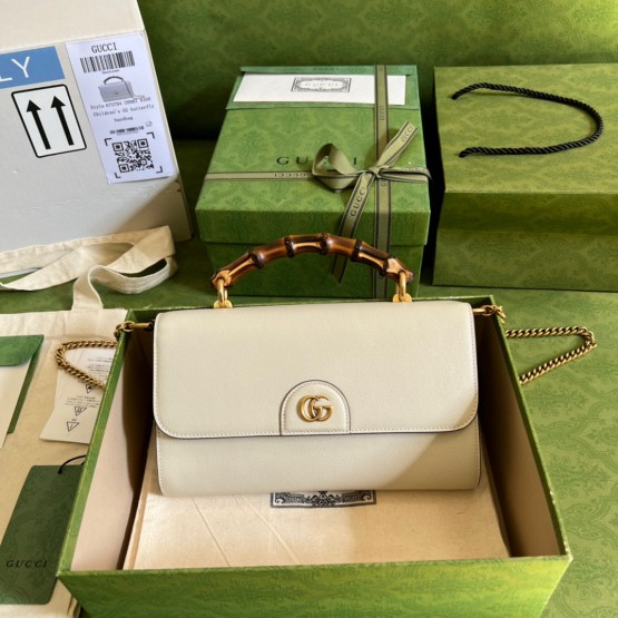 Gucci Handbag with Bamboo 26cm