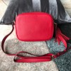 Gucci Leather Soho Camera Bag Red