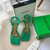 Bottega Veneta Women Stretch Sandals Green