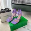 Bottega Veneta Women Stretch Sandals Green