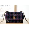 Mini Flap tweed bag