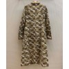 Gucci X Balenciaga Women's Logo Print Coat Coffee