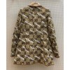 Gucci X Balenciaga Women's Logo Print Jacket Coffee