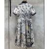 Dior Women's Printed Dress Black