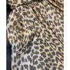 Dior Women's Leopard Print Dress Coffee