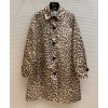 Dior Women's  Leopard Print Coat Coffee