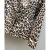 Dior Women's Leopard Print Jacket Coffee