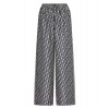 Dior Women's Logo Print Straight-leg Pants Black