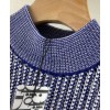 Dior Women's  Knitted T-shirt Blue