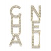 C-C Earrings AB1440 Golden