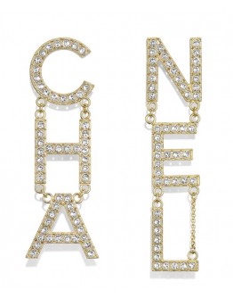C-C Earrings AB1440 Golden