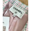 C-C Women's Tweed Jacket Pink