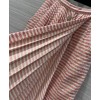 C-C Women's Tweed Striped Skirt Pink