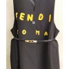 Fendi Women's Logo Embroidered Vest